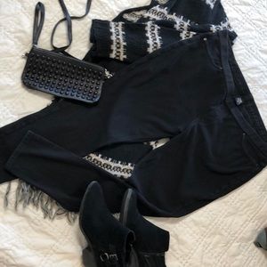 june & daisy twill leggings size XL